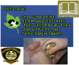 Did God Bribe Adam and Eve NOT to take the fruit?